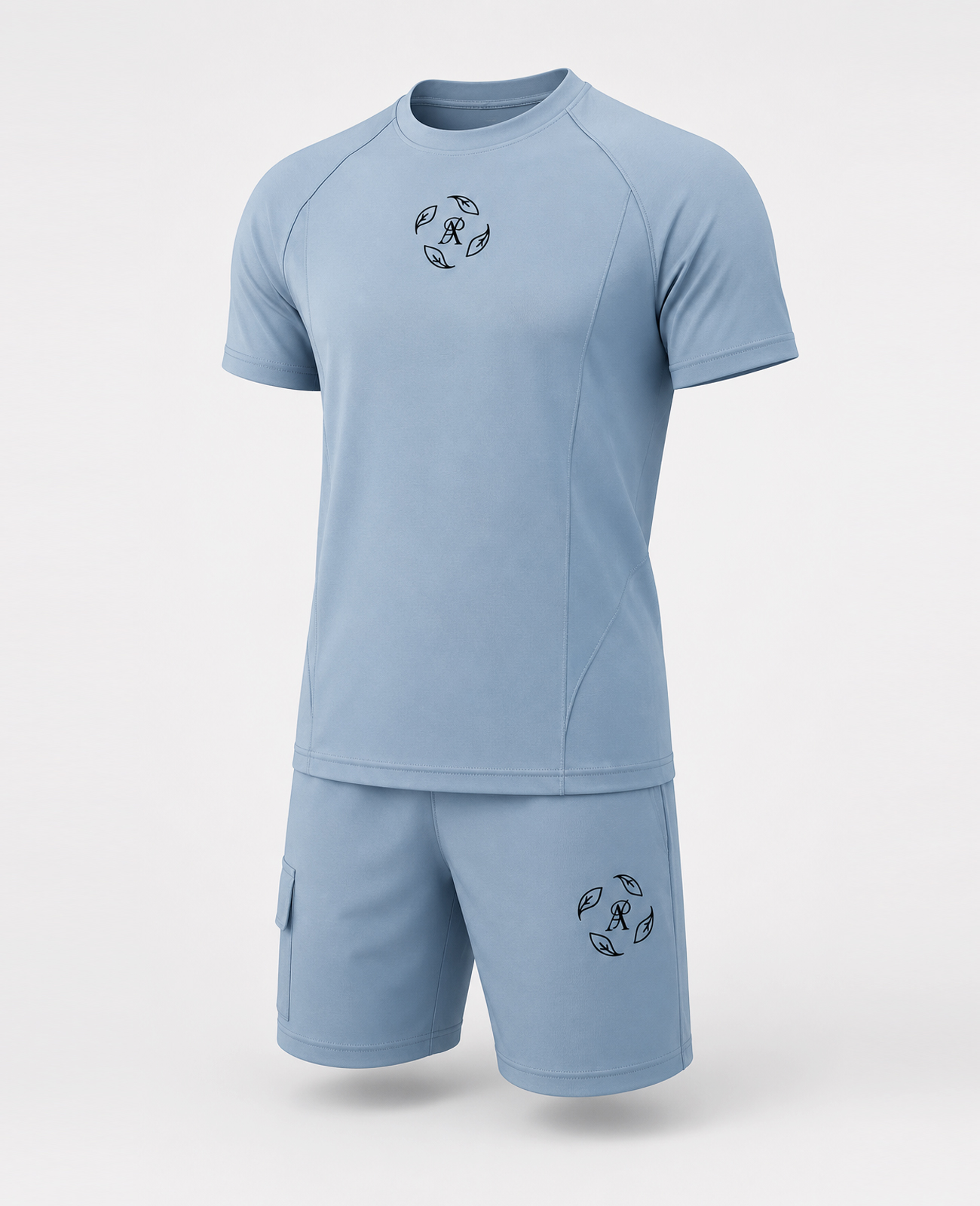 🔥 Premium Activewear T-Shirt & Shorts Set ⚡